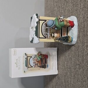 2009 Hallmark Christmas Window Chocolate Shop Ornament
